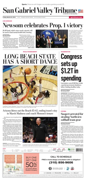 Cover of San Gabriel Valley Tribune