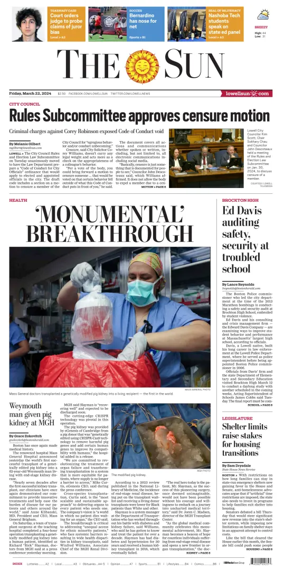 Cover of The Sun (Lowell)