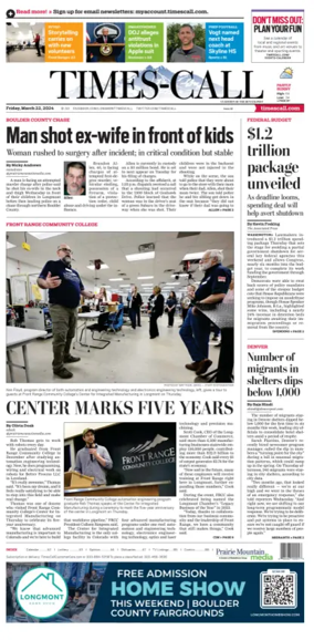 Cover of Times-Call (Longmont)