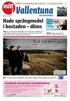 Cover of Vallentuna Nyheter