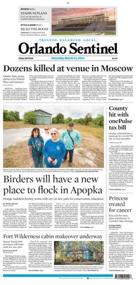 Cover of Orlando Sentinel