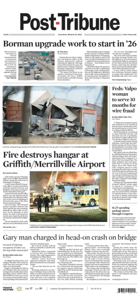 Cover of Post-Tribune