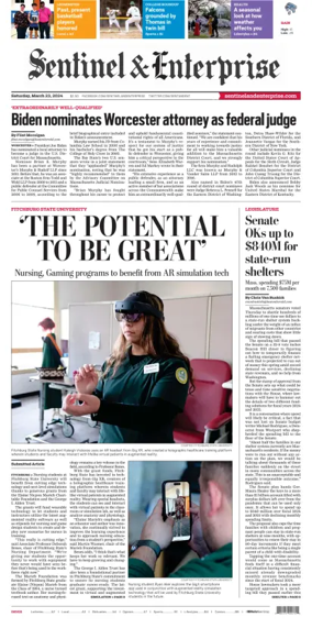 Cover of Sentinel & Enterprise