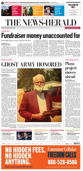 Cover of The News Herald (Willoughby, OH)