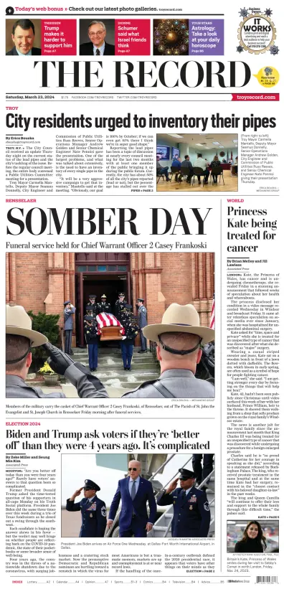 Cover of The Record (Troy, NY)