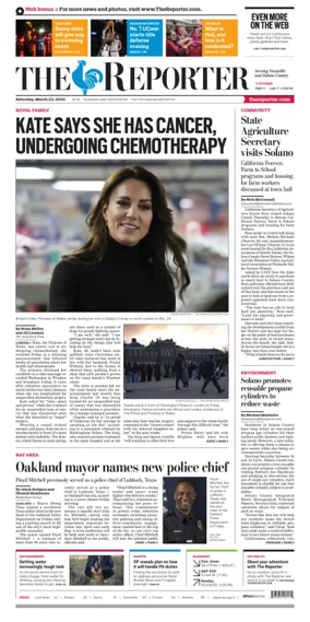 Cover of The Reporter (Vacaville)