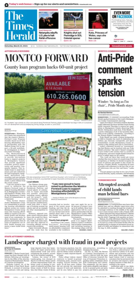 Cover of The Times Herald (Norristown, PA)