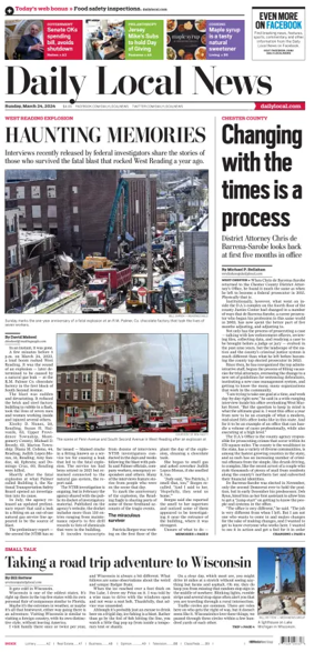 Cover of Daily Local News (West Chester, PA)
