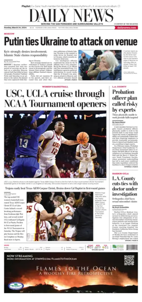 Cover of Daily News (Los Angeles)