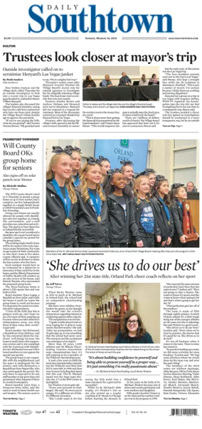 Cover of Daily Southtown (Sunday)