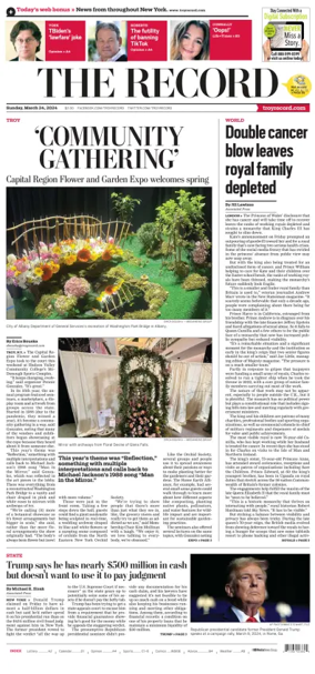 Cover of The Record (Troy, NY)