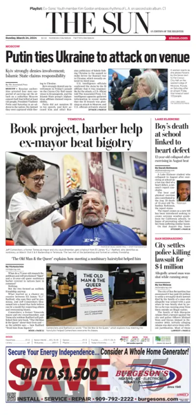 Cover of The Sun (San Bernardino)