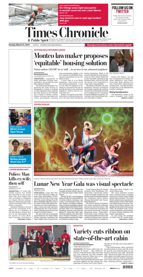 Cover of Times Chronicle