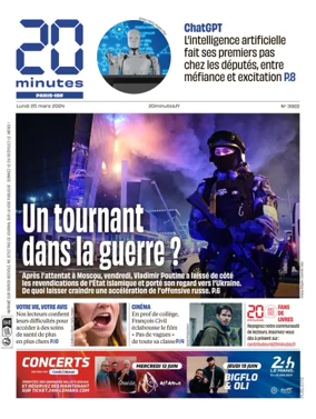 Cover of 20 Minutes (Paris)