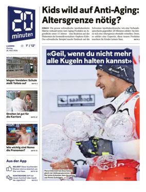 Cover of 20 Minuten - Luzern