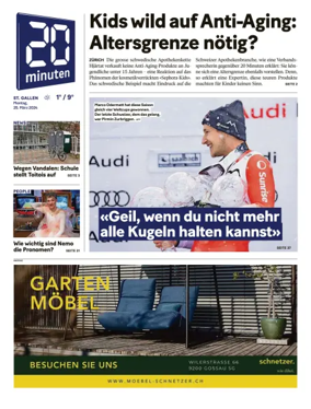 Cover of 20 Minuten - St. Gallen