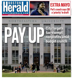 Cover of Boston Herald