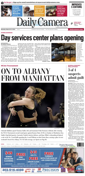 Cover of Daily Camera (Boulder)