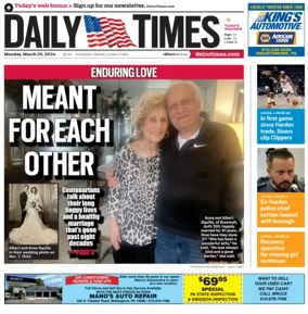 Cover of Daily Times (Primos, PA)