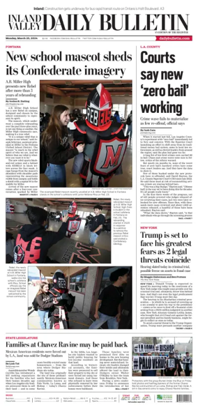 Cover of Inland Valley Daily Bulletin