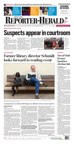 Cover of Loveland Reporter-Herald