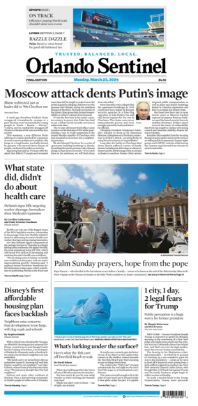 Cover of Orlando Sentinel