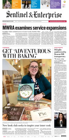 Cover of Sentinel & Enterprise