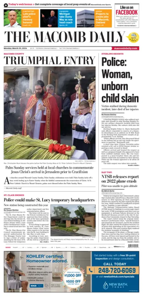 Cover of The Macomb Daily