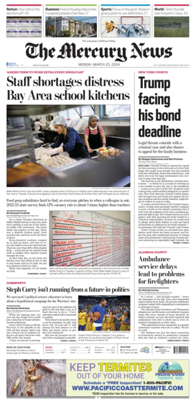 Cover of The Mercury News