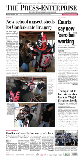 Cover of The Riverside Press-Enterprise