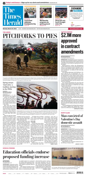 Cover of The Times Herald (Norristown, PA)