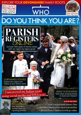 Cover of Who Do You Think You Are? Magazine