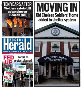 Cover of Boston Herald
