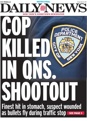 Cover of New York Daily News