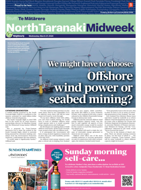 Cover of North Taranaki Midweek