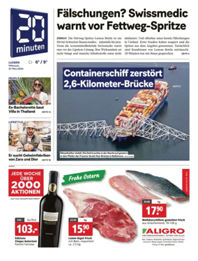 Cover of 20 Minuten - Luzern