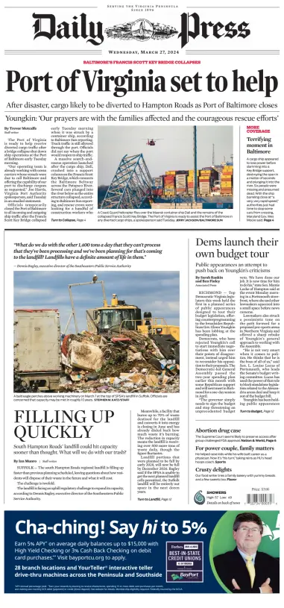 Cover of Daily Press