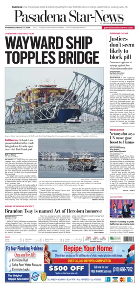 Cover of Pasadena Star-News