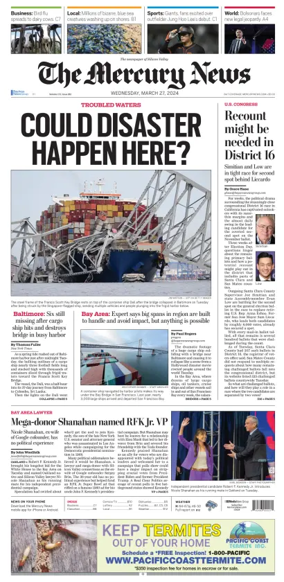 Cover of The Mercury News