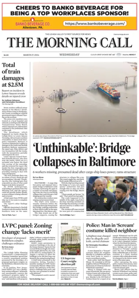 Cover of The Morning Call