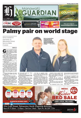 Cover of Manawatu Guardian
