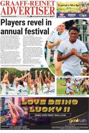 Cover of Graaff-Reinet Advertiser