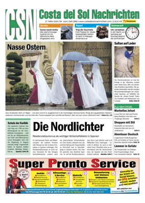Cover of Costa del Sol Nachrichten