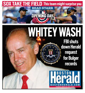 Cover of Boston Herald
