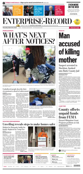 Cover of Enterprise-Record (Chico)