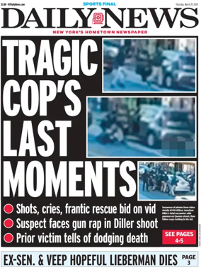 Cover of New York Daily News