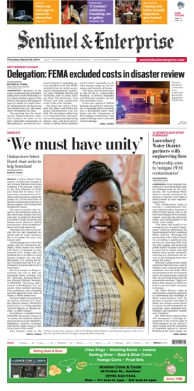 Cover of Sentinel & Enterprise