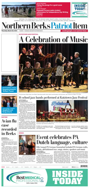 Cover of The Kutztown Area Patriot