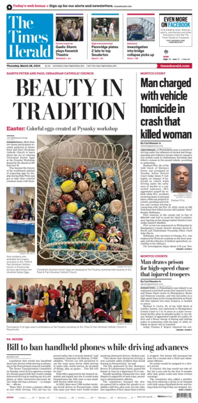 Cover of The Times Herald (Norristown, PA)