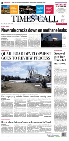 Cover of Times-Call (Longmont)